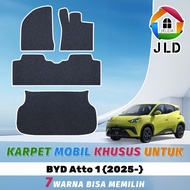 JieLiDa PVC Carpet Special Vermicellimie for BYD ATT0-1 Cars