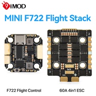 F722 mini Flight Stack F722 Mini Flight Control 60A ESC 3-6S Lipo 20x20mm ICM42688 Gyro For Remote C