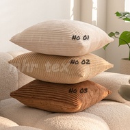 Corduroy sofa cushion cover size 30x30 40x40 45x45 50x50