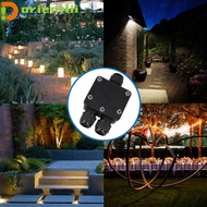 ORIENTLII Electrical Junction Box Waterproof  /Electrical Cable Connector Wire Connector 3 Way Tee 1