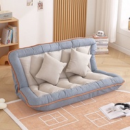 【BIG SALE】Lazy Sofa Tatami Single Foldable Bed Sofa Bed Recliner Sofa Double Sofa Chair Balcony for Bedroom Living Room ZLX