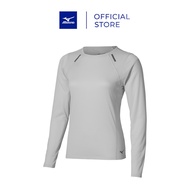 Women's ACTIVE DRYAEROFLOW LONG SLEEVE TEE Light Gray Blue - J2GAD70904