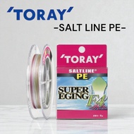 TORAY -Salt Line PE Super Eging F4- / Fishing Line