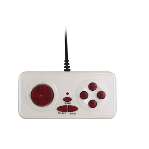 High quality Wired game controller for N E S for F C 8 bit console 9PIN JP 7PIN US controller availa