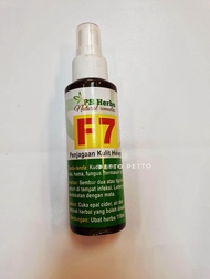 (FREE SHIPPING) PS HERBS Spray F7 100ML - Untuk Merawat Penyakit Kulit Kucing Anjing Haiwan Manusia