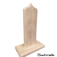 Sutrah Penghadang Solat Kayu Handmade