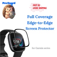 [SG] Full Coverage Screen Protector Fitbit Versa 4 3 Sense 2 Inspire 3 Charge 6 5 Luxe Case Cover