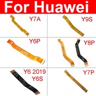 LCD Main Board Motherboard Flex Cable For Huawei Y6P Y6S Y6 2019 Y7A Y7P Y8P Y8S Y9S Y9A MainBoard F