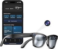 Yowow BIT AI Smart Camera Glasses 8MP Camera for Women Men, 4K Photos & 1080P Video Recording,Anti-S