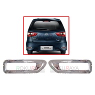 Nissan Grand Livina (2014 Facelift Model ONLY) Rear Back Bumper Reflector Cover Trim Garnish Chrome 