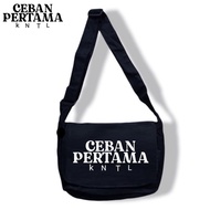 Men's sling bag, first Ceban sling bag, Free sticker