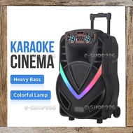 【𝐑𝐄𝐀𝐃𝐘 𝐒𝐓𝐎𝐂𝐊】 Outdoor Wireless Bluetooth Speaker 1500W High Power Speaker 15 Inch 40W Karaoke Party Subwoofer