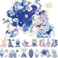 星星瓶 (獨角獸) PET 紙膠帶 長循環