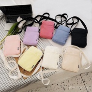 2026 Summer New Style Small Fresh Mobile Phone Bag Solid Color Female Bag Fashion Coin Purse Simple 
