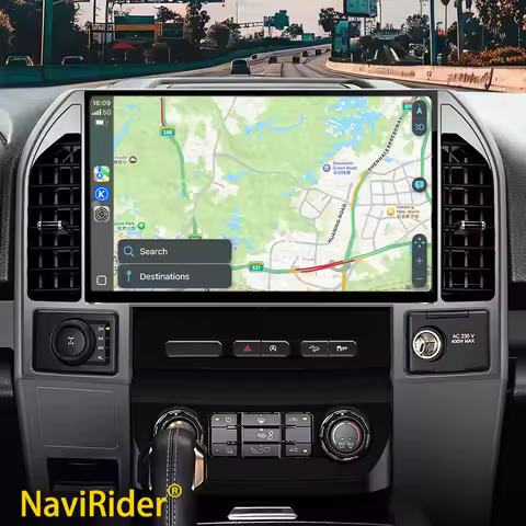 Touch Screen For Ford Raptor F150 2015-2019 Stereo Android Car Radio Carplay Auto Multimedia Video P