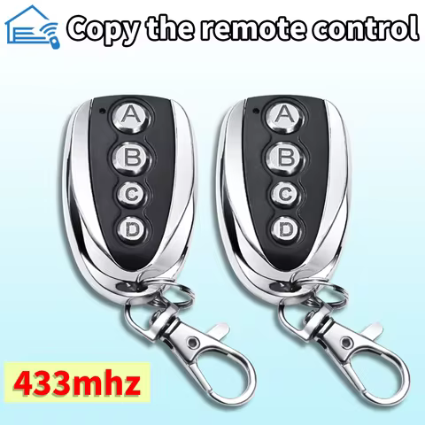 433MHz wireless remote control Clone remote control Universal Garage remote control RF remote contro