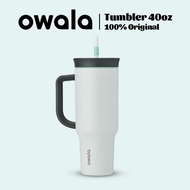 Jumbo Cloudscape TumblerOwala 40oz(1.18L) with Handle, Stainless Steel Straw Cup,Original & Ready to