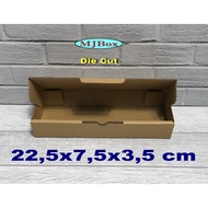 Cardboard box 22.5x7.5x3.5 cm Diecut box