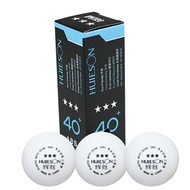 3pcs/pack Professional Plastic Ping Pong Ball S40+ 3 Star ABS Table Tennis Balls Training White Colo