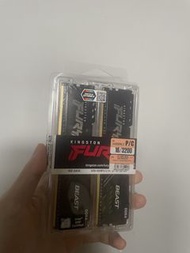 Kingston Fury Beast DDR4 3200MHz 16GB 記憶體