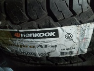 245/75R16เส้นละ2300🇰🇷Hankook Dynapro AT Mยางใหม่ ขายยกชุด9200(ได้ยาง4เส้น)ยางใหม่ปี23