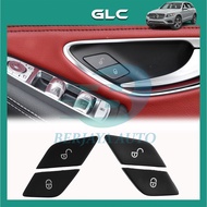 Mercedes Benz GLC X253 GLC200 GLC250 GLC300 Side Door Lock Control Switch Button Cap Replace 2016-20