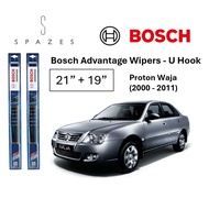 Proton Waja Wiper Bosch U Hook Front Wiper Advantange 21"+19" U Hook