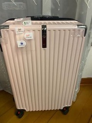 全新粉紅色20”24”28”合金超輕旅行喼行李箱旅行箱行李喼pink light weight waterproof luggage baggage suitcase