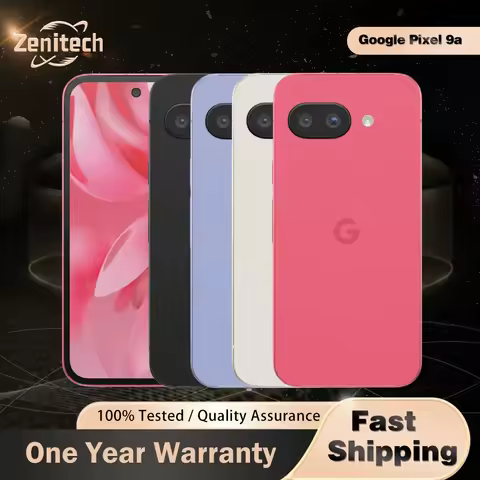 Original Google Pixel 9a pixel9a NFC 8GB+128GB 120Hz P-OLED HDR 6.3'' 48MP+13MP Tensor G4 Octa-Core 