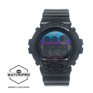 [Watchspree] Casio G-Shock DW-6900 Lineup Virtual Rainbow Series Black Resin Band Watch DW6900RGB-1D DW-6900RGB-1D DW-6900RGB-1