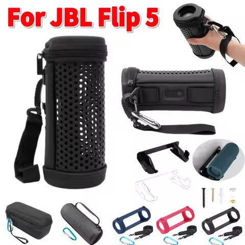 Wireless Speaker Bag For JBL Flip 5 Protective Case Shockproof Storage Carrying Case Speaker Protect