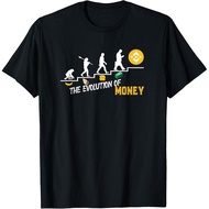 Men's cotton T-shirt Evolution Of Money Binance Coin Bnb Cryptocurency T-Shirt High quality cotton s