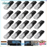 CHERRY Quick Connector, Double Wire 2 Pin Way Plug Wire Terminals, Universal Waterproof Electric Wir