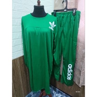 Set punjabi muslimah sport labuh