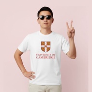 Kaos T-Shirt Premium University of CAMBRIDGE England Cotton cloth short sleeve and long sleeve
