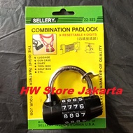 ART R4O NUMBER LOCK COMBINATION PADLOCK SELLERY NUMBER LOCK 22323