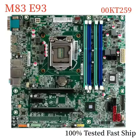 IS8XM REV:1.0 For Lenovo ThinkCentre M83 E93 Motherboard FRU:00KT259 LGA1150 DDR3 Mainboard 100% Tes