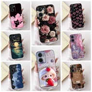 Motorola Moto G05 Case Silicone Cute Cat Fashion Butterfly Flowers Love Painted Bumper Motorola G05 
