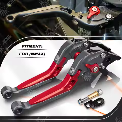 For Yamaha NMAX 160/155/125 2015-Present Parking Brake Lever Set Folding Handle Levers with Parking 