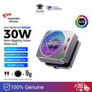 Plextone MX2 Phone Tablet RGB Light Gaming Magnetic Cooler Back Clip