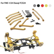 Chassis Lever Steering Lever For FMS 1/24 Xiaoqi FCX24 ON Accessories Metal Upgrade Parts Kit Rc Mod