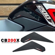For CB200x  cb 200x 2022 2023 Motorcycle Non-slip Side Anti Fuel Tank Pad Stickers Waterproof Pad