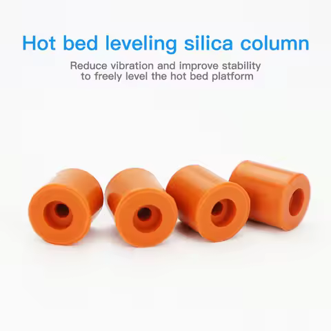 4pcs Silicone Hot Bed Leveling Columns for Creality Ender-3 3S 3 Pro 3 V2 CR-10 10S 10 V2 10 Mini 3D