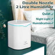[READY STOCK] 2000ML H2O Double Nozzle Spray Humidifier | 2L Humidifier Mist Spray