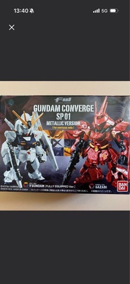 高達模型 Gundam FW converge SP01 Nu gundam 沙撒比