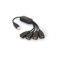 USB 4port HUB 2.0(Y-1019)(黑)