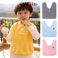 BLACKFUNNY Multifunctional Cartoon Baby Bibs Waterproof Saliva Towel Soft Skin-Friendly Toothbrush W