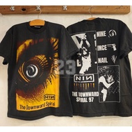 [23] NINE INCH NAILS The Downward Spiral '97 Bio Washed vintage shirt Tour Rock Band