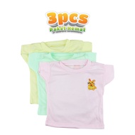 3pcs Unisex Short Sleeve Baby Clothes Baby BB SA 02B