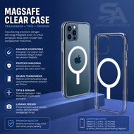 Magsafe Magnetic Case Transparent Shockproof Case Clear For Samsung A06 4G / A06 5G / A07 4G / A07 5